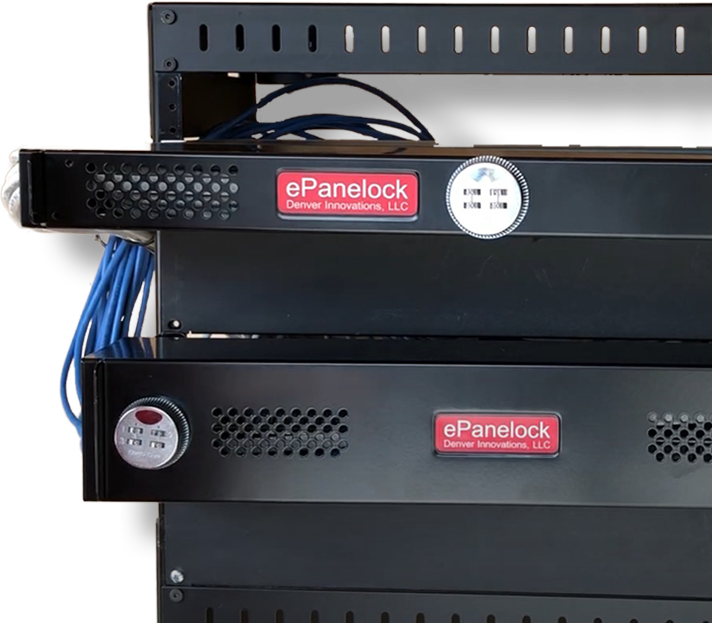 rack mount security - rack cable management